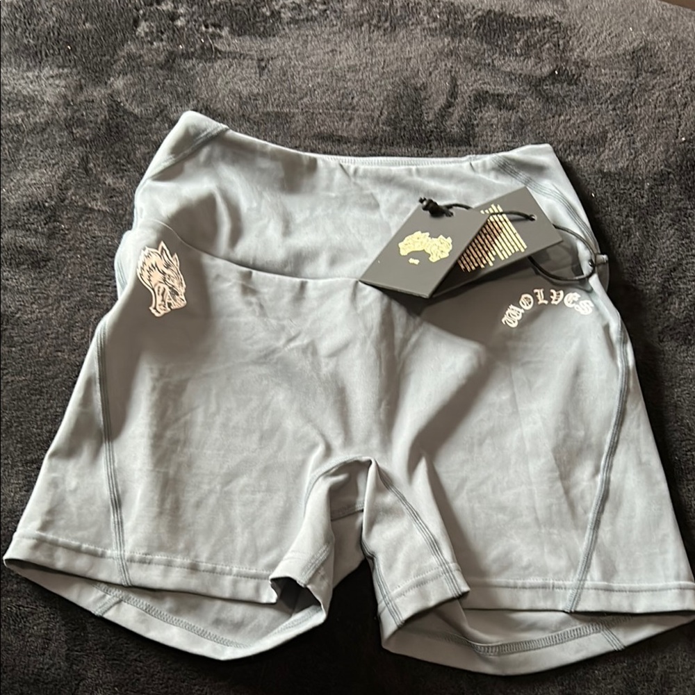 Wolves Gray Athletic Shorts